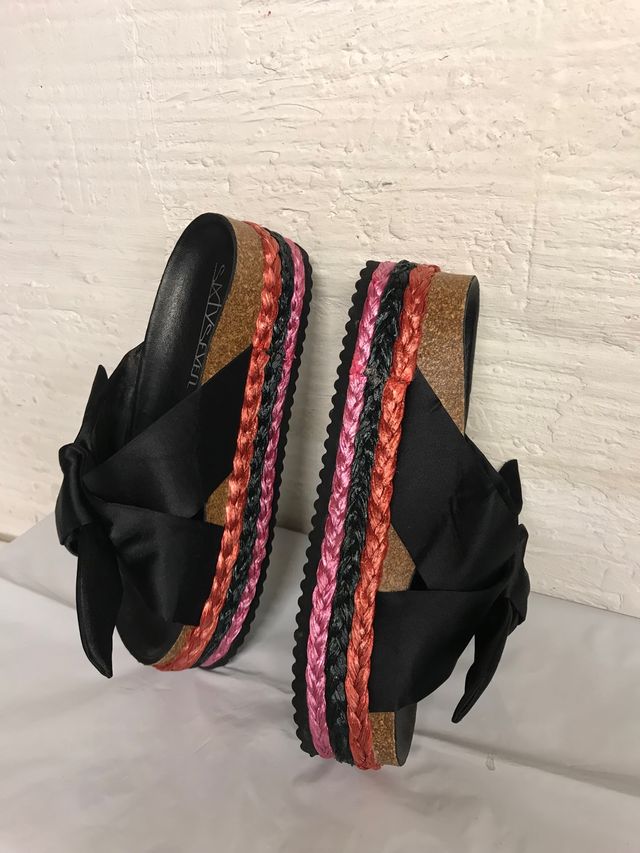 CUÑAS SIXTYSEVEN TRENZADO COLOR T. 38