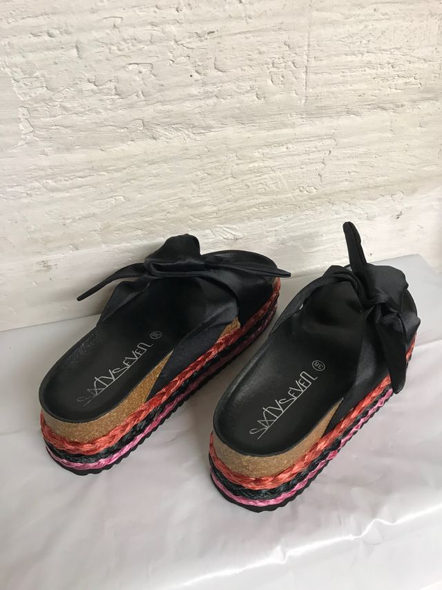 CUÑAS SIXTYSEVEN TRENZADO COLOR T. 38