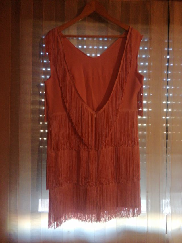 Vestido evento rosa,  sin estrenar 