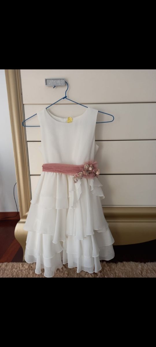 Vestido ceromonia niña talla 10