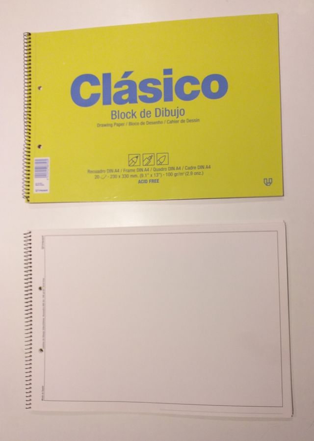 Blocks de dibujo A4 UNIPAPEL