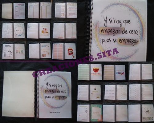 Agenda personalizadas A4.