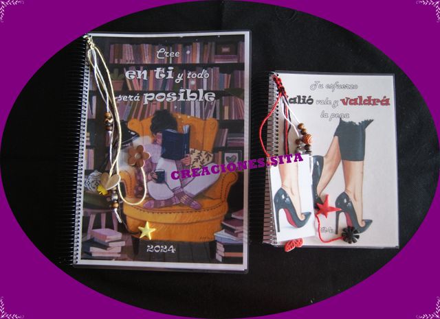 Agenda personalizadas A4.