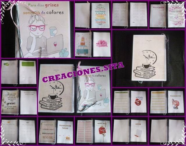 Agenda personalizadas A4.