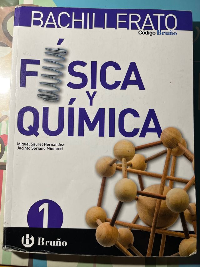 Libro de física y química 1º bachillerato