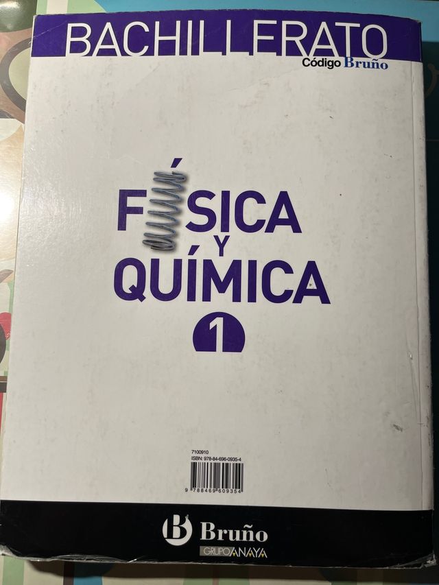 Libro de física y química 1º bachillerato