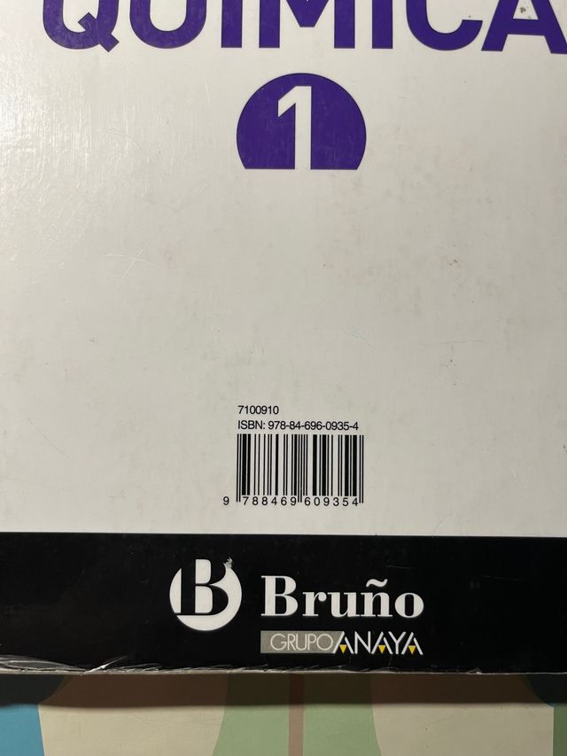 Libro de física y química 1º bachillerato