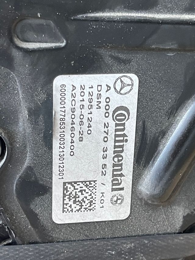 Caja de cambio mercedes