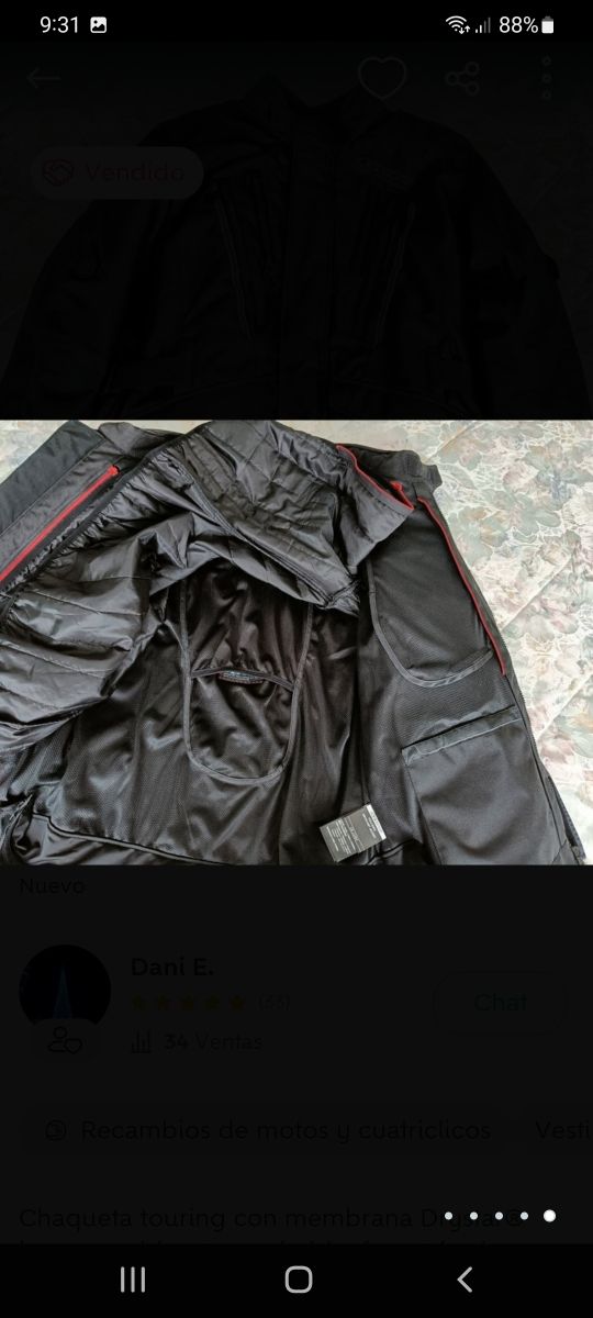 chaqueta alpinestars