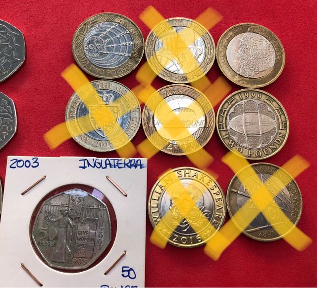 Conmemorativas Reino Unido.