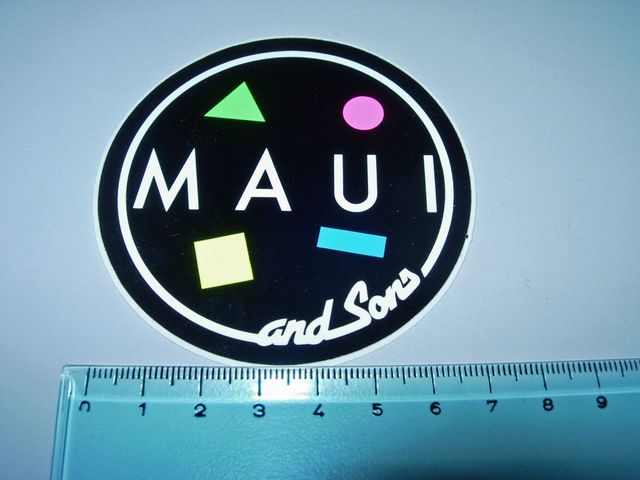 Maui stickers