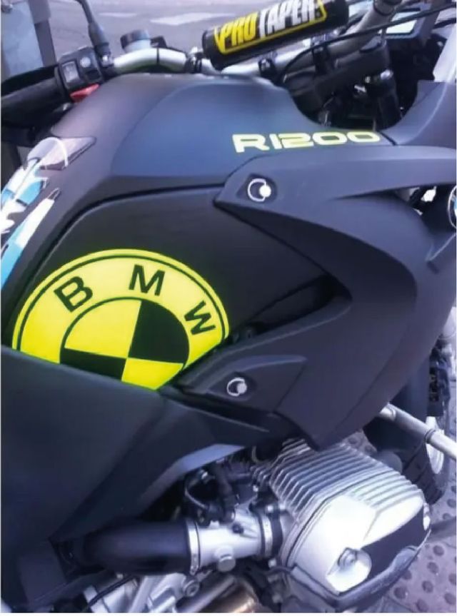 Vinilo bmw logo + r1200