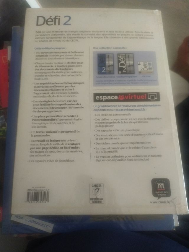 Defi 2 Methode Francais