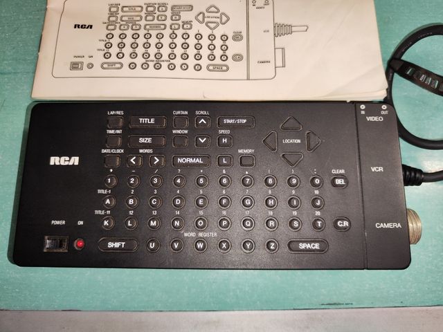 Generador de caracteres RCA CGA020