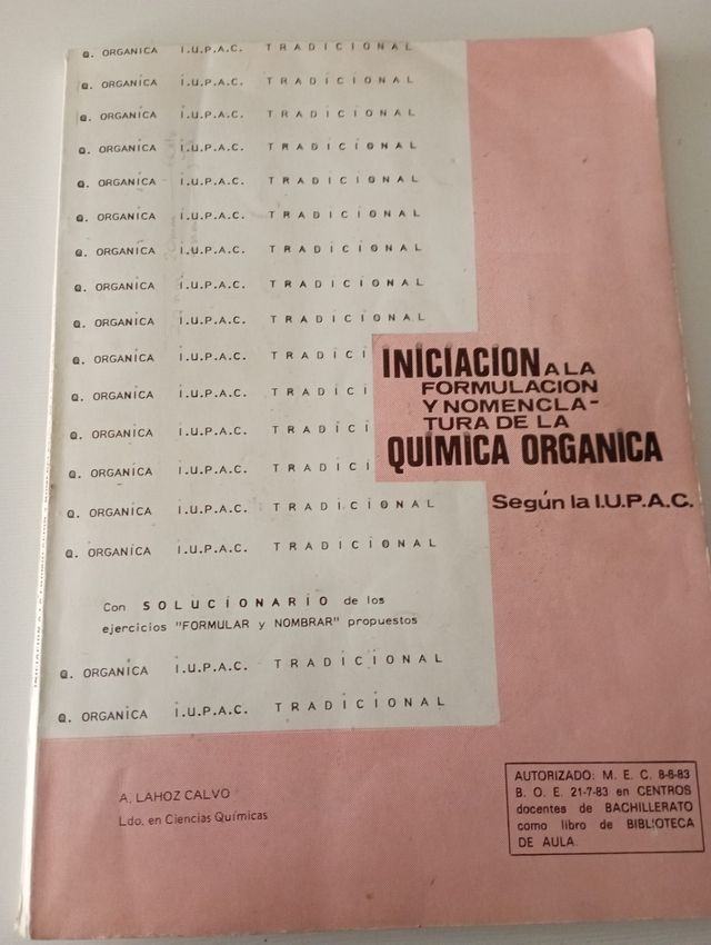 Libro formulación química orgánica