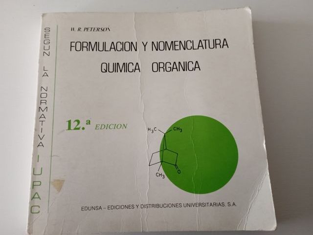 Libro formulación y nomenclatura química orgánica