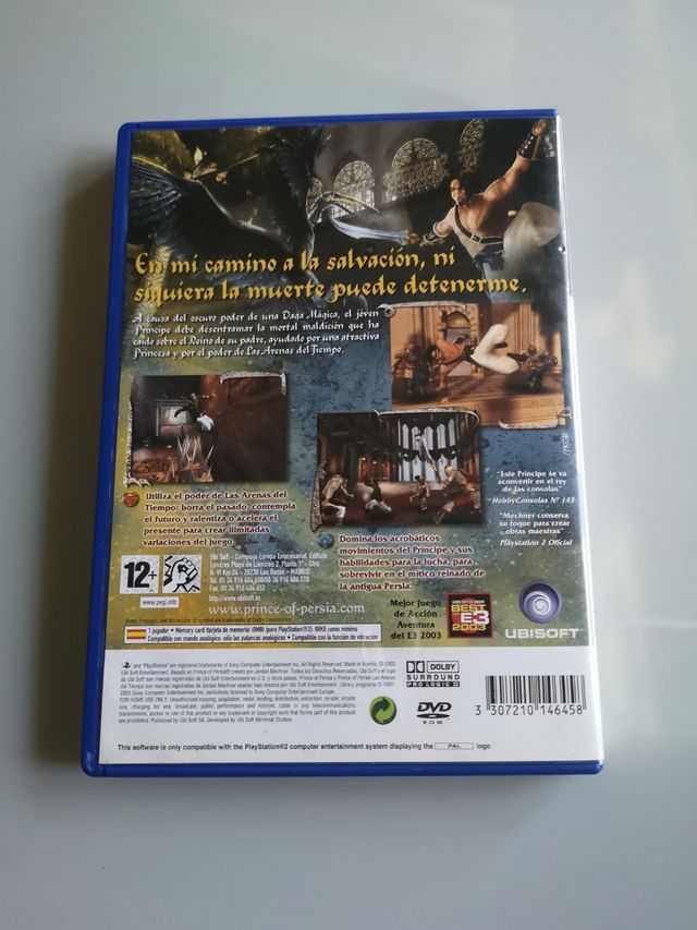 Juego play 2 ( prince of Persia )