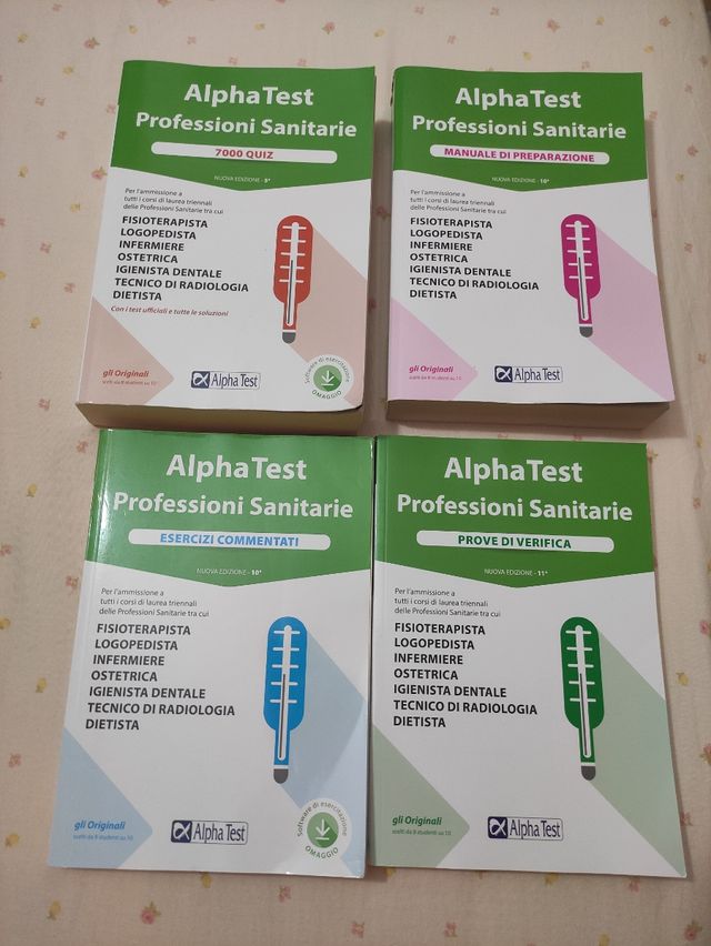 kit di preparazione per professioni sanitarie