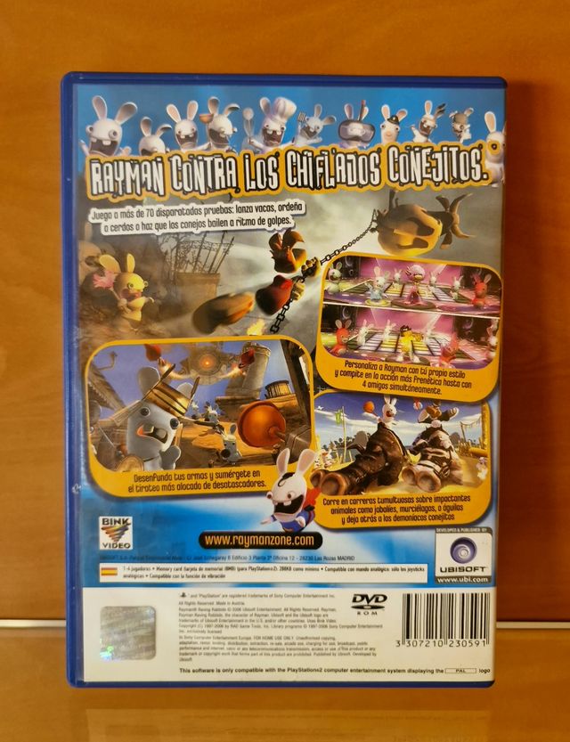 Rayman Raving Rabbits Ps2