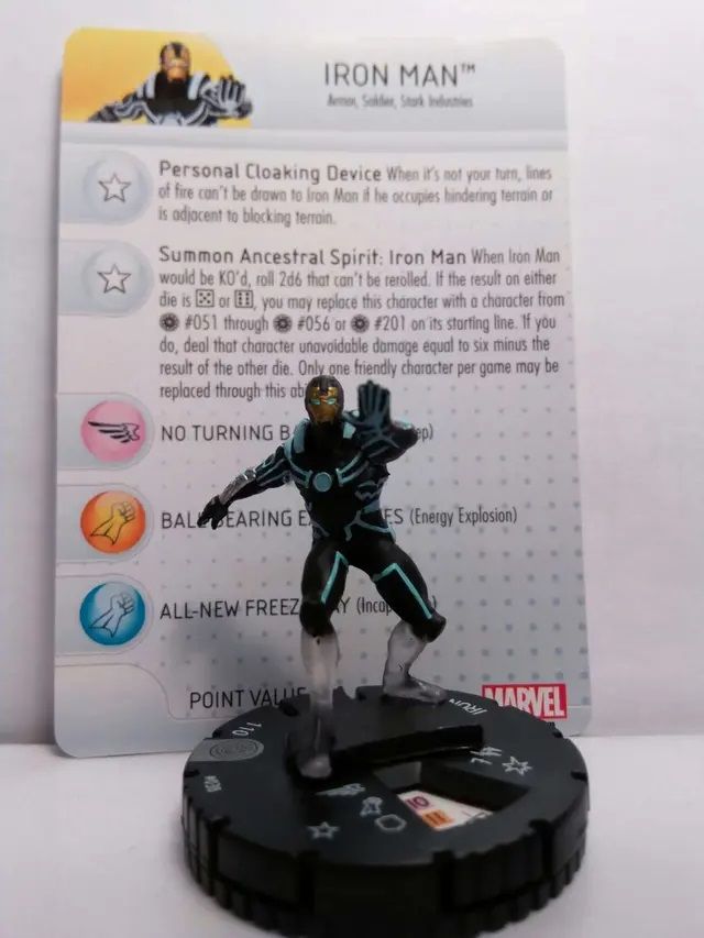 MINIATURA MARVEL IRON MAN The invencible Iron Man