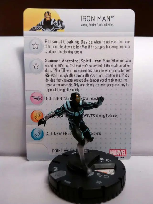 MINIATURA MARVEL IRON MAN The invencible Iron Man