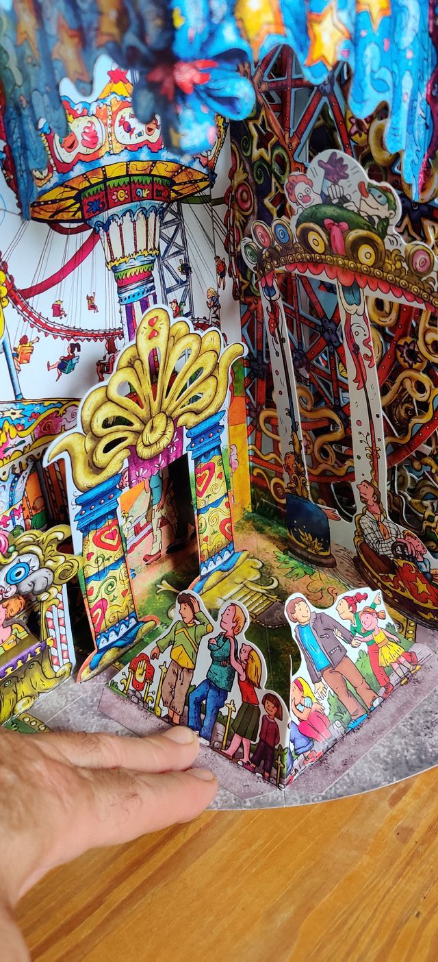 Libro desmontable Parque de atracciones.