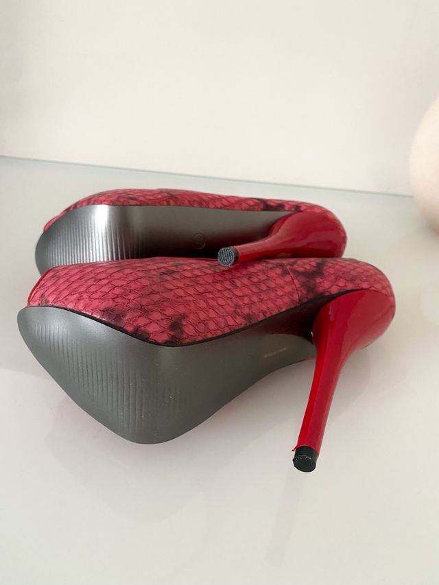 Zapatos Estampado Serpiente Numero 36