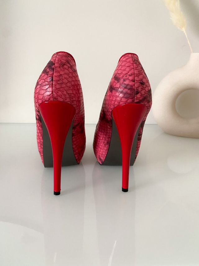 Zapatos Estampado Serpiente Numero 36