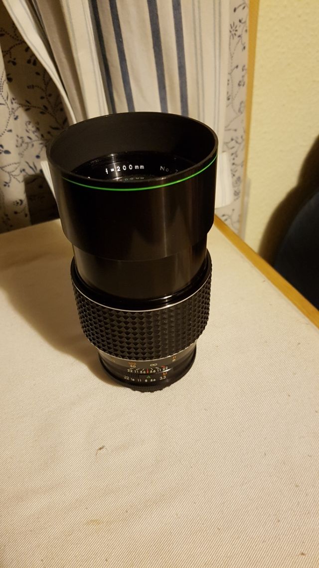 Teleobjetivo 200mm Rexatar