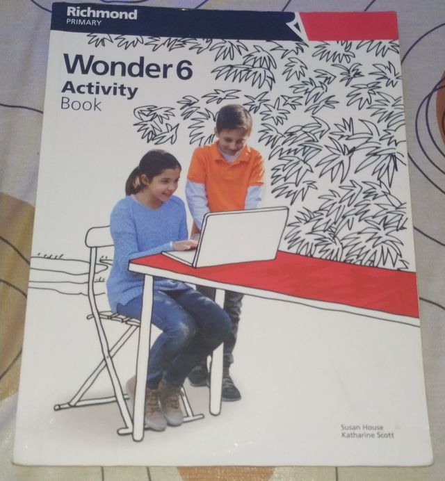 Libros Inglés 6° primaria. WONDER 6. Edit.Richmond
