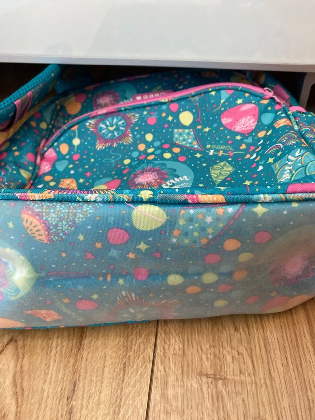 Mochila escolar gabol adaptable carro