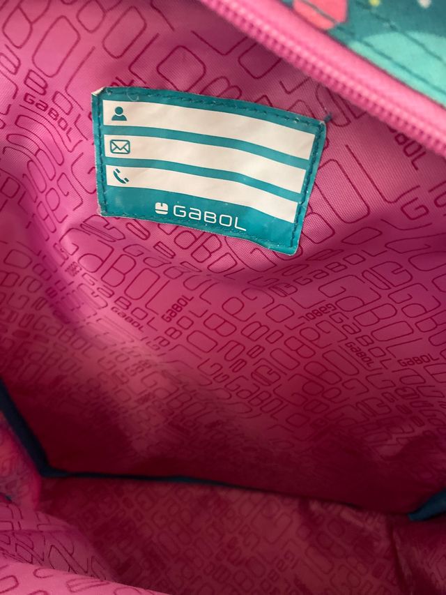 Mochila escolar gabol adaptable carro