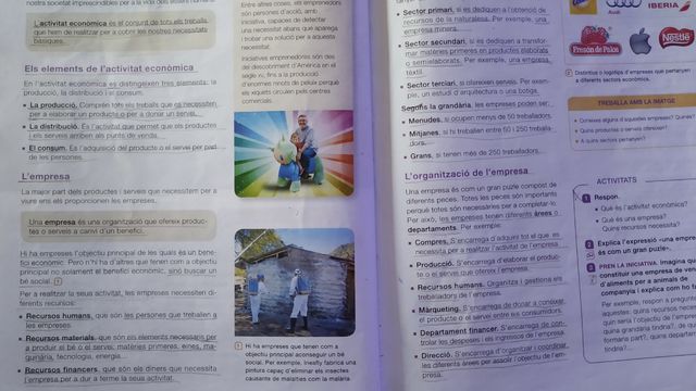 Libro Ciències Socials 6° primaria. Santillana