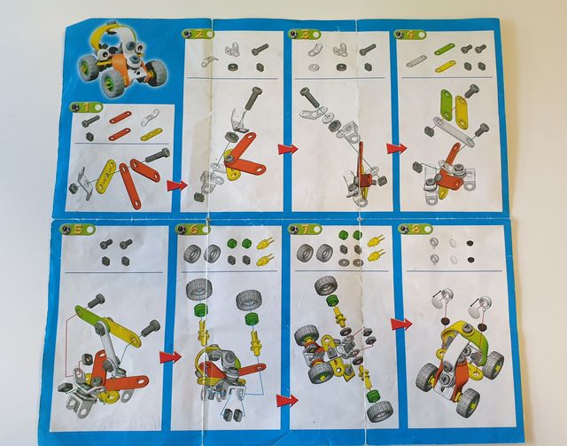 Juego construcción meccano
