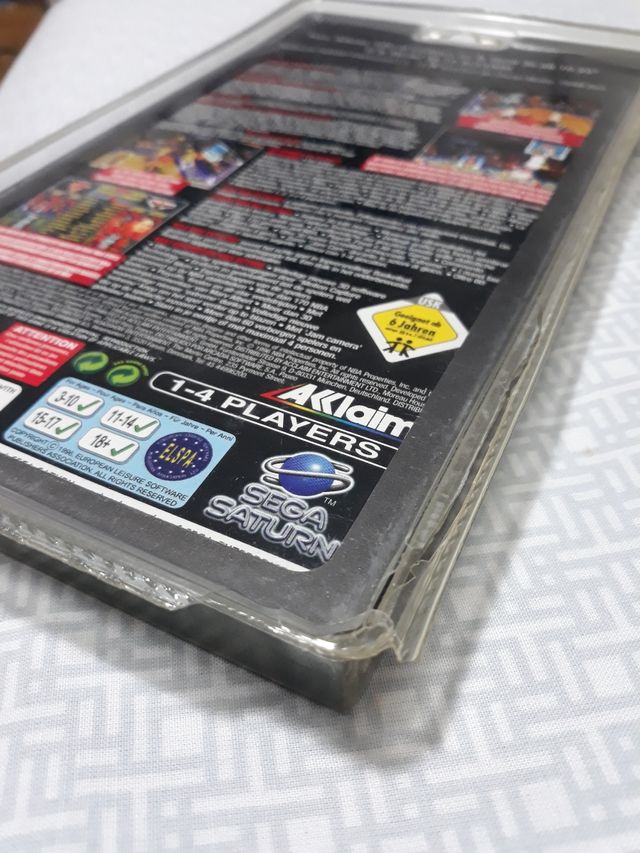 Blister NBA Jam Extreme Sega Saturn sin abrir
