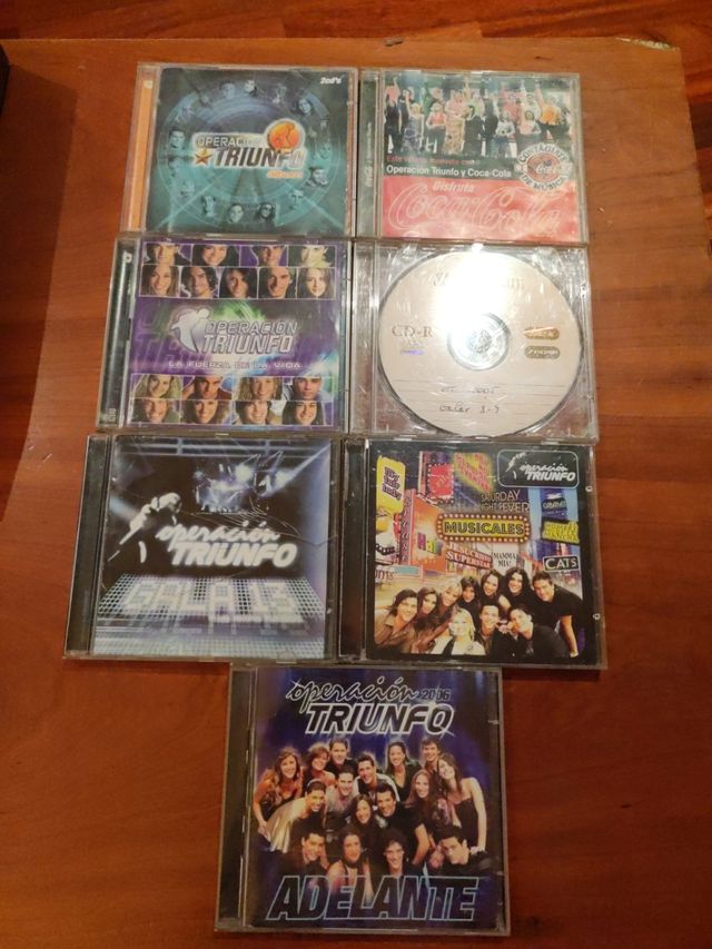 Confezione da 7 dischi Operación Triunfo