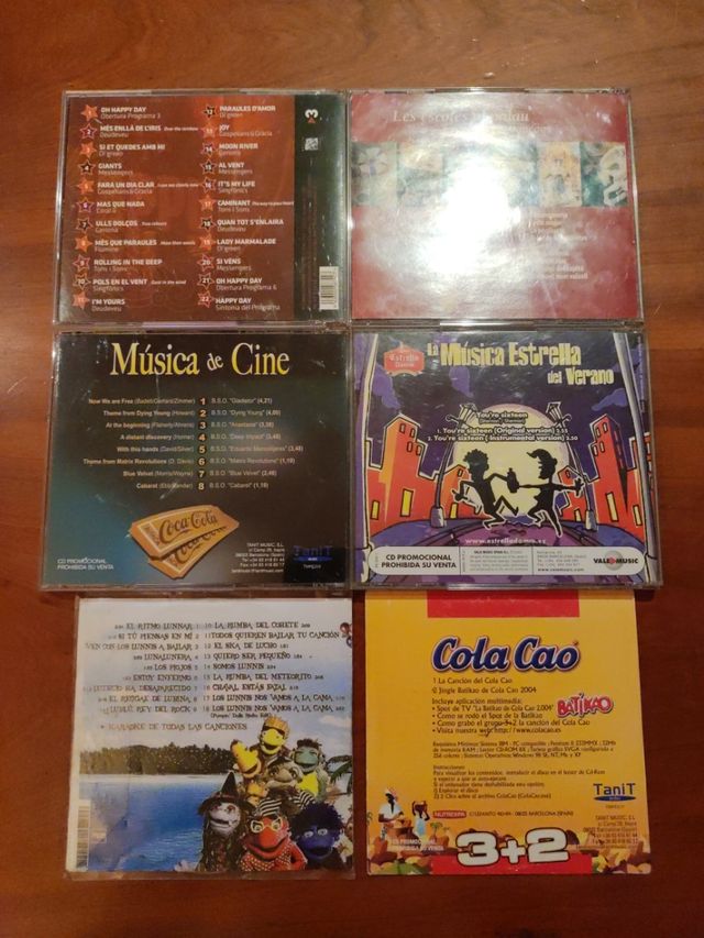 Confezione da 6 CD variegati