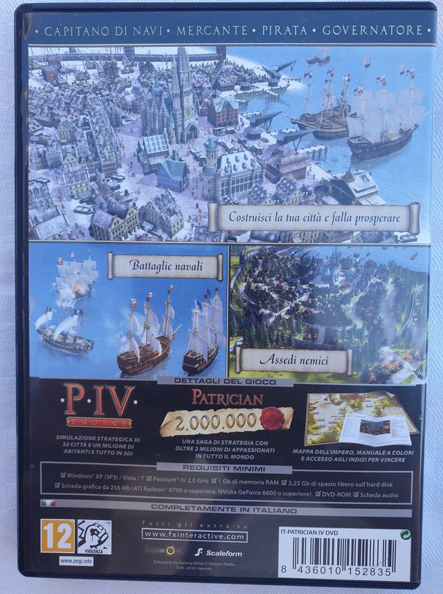 Patrician IV Impero dei Mari per PC DVD