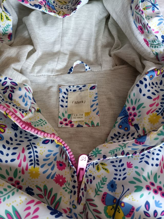 Gabardina abrigo niña talla 13-14 nueva