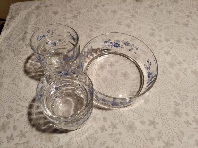 Ensaladera y cuencos vintage