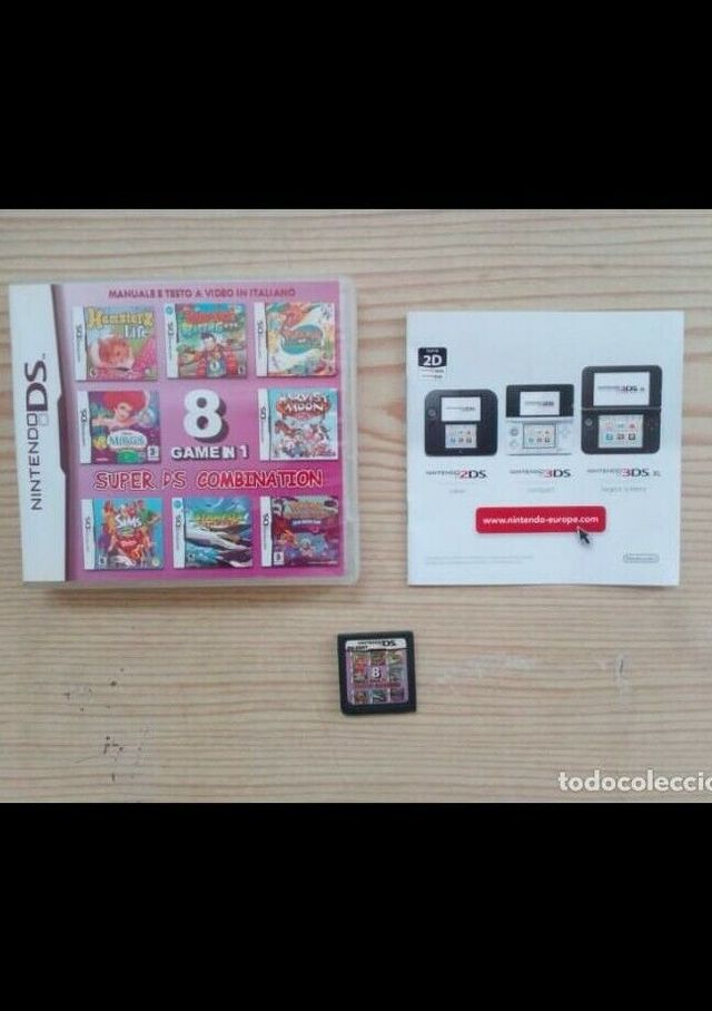 Nintendo DS Super Ds Combination - 8 Juegos En 1