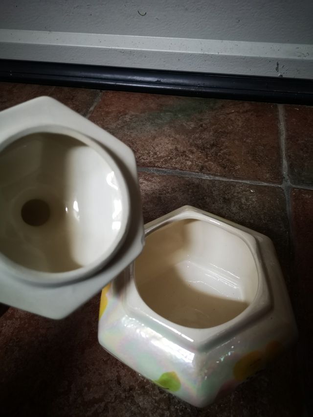 recipiente decorativo