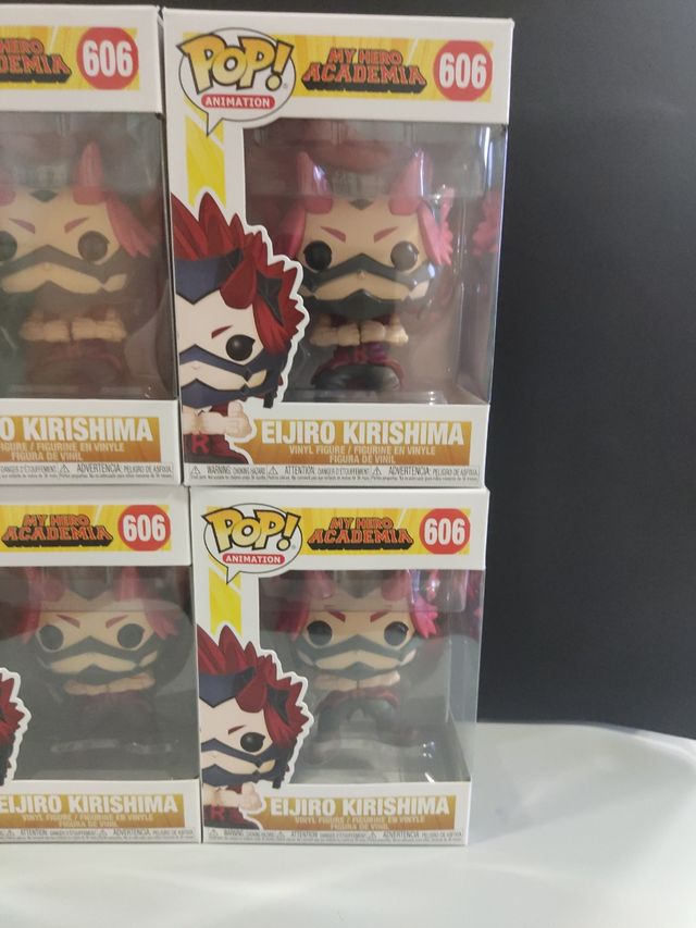 6 unidades Funko Pop My Hero Academia #606 Eijiro