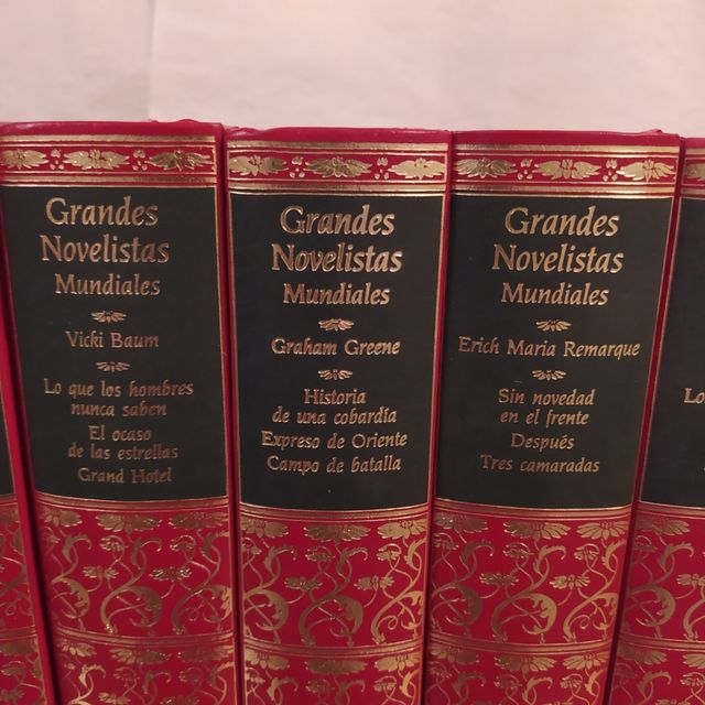 Grandes novelistas mundiales 