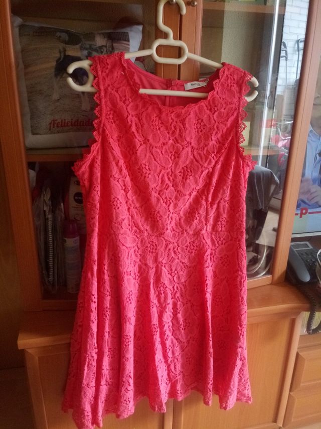 vestido bordado de ceremonia /fiesta