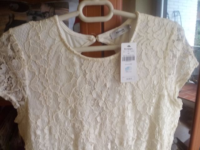 vestido bordado de ceremonia /fiesta