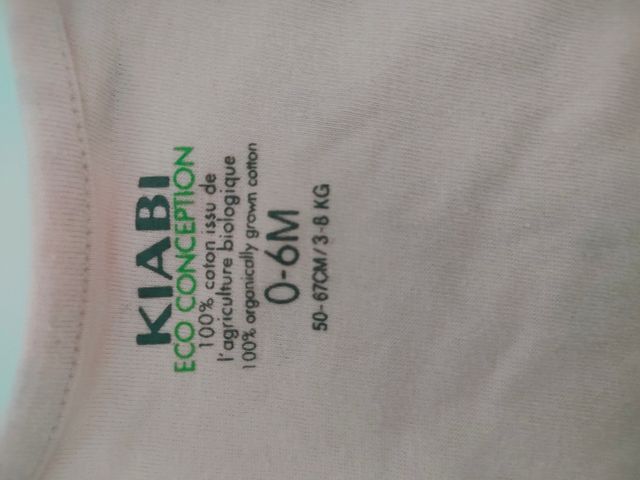 saco 0 /6 meses kiabi