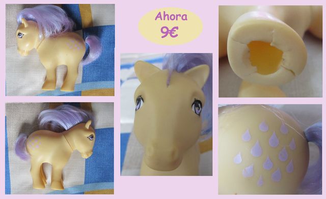 Mi pequeño pony G1 "Gota de Limón" con defecto