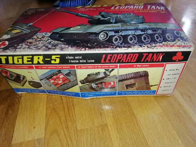 TANQUE Tiger 5 Leopard teledirigido 
