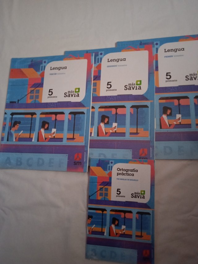 Libros escolares 5° de primaria